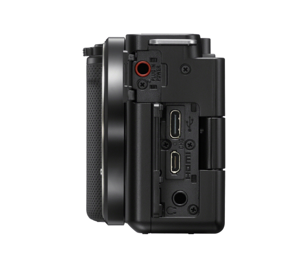 Sony α ZV-E10 MILC-hus 24,2 MP CMOS 6000 x 4000 pixlar Svart