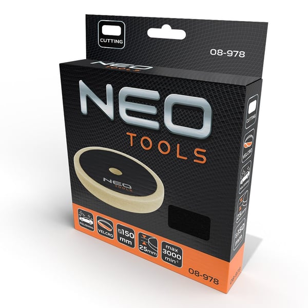 Miniatyrbillede 4 af 6: NEO tools 08-978 tilbehør til bil pudsemiddel 1 stk