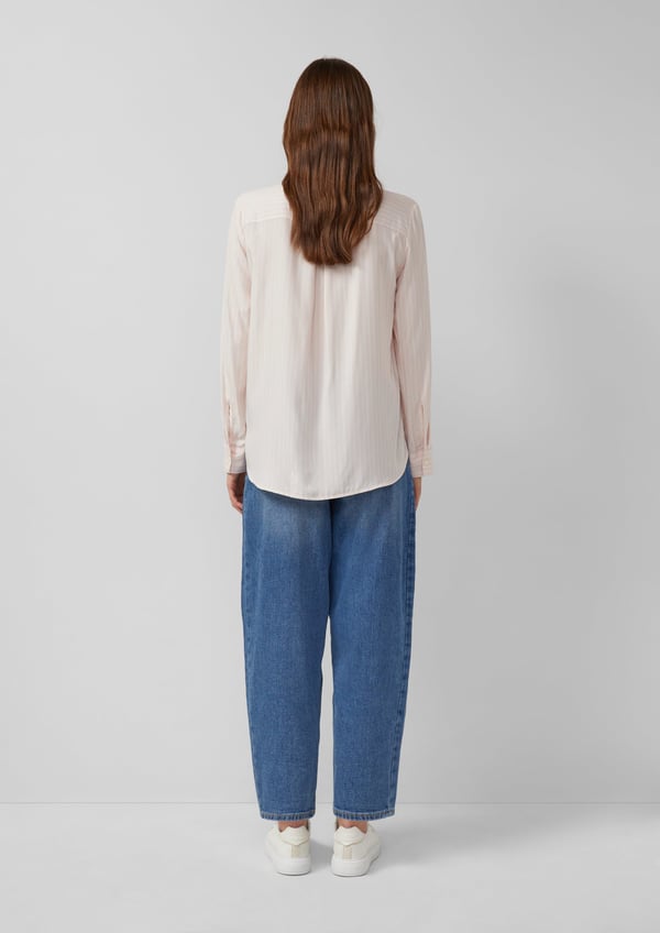 s.Oliver 2183648.41G0.42 skjorte & top Bluse Langærmet Viskose
