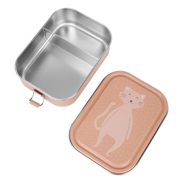 Miniatyrbillede 3 af 5: Trixie Baby 60-222 madkasse Frokostbeholder Rustfrit stål Rose 1 stk