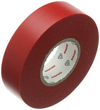 Cellpack-eristysteippi 128 PVC punainen 10m (145812)
