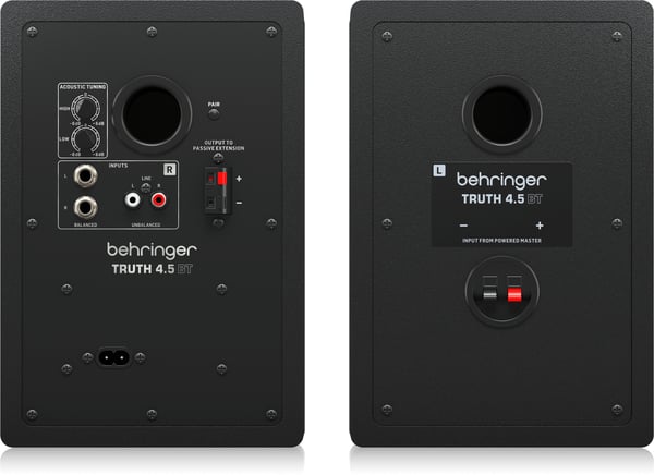 Pikkukuva 3 / 4: Behringer Truth 4.5 BT 2-suuntainen Musta Langallinen & langaton 32 W