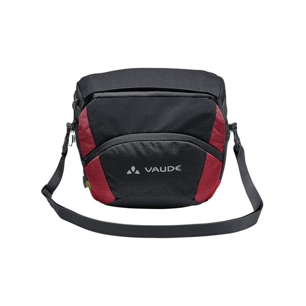 Miniatyrbillede 5 af 6: VAUDE 15327 Front Cykeltaske 6 L Polyester Sort, Rød