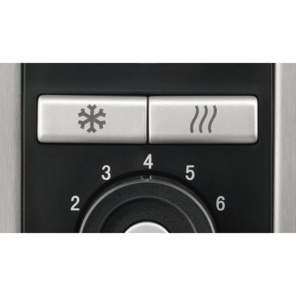 Bosch TAT7S25 brödrostar 2 skivor 1050 W Svart, Grå
