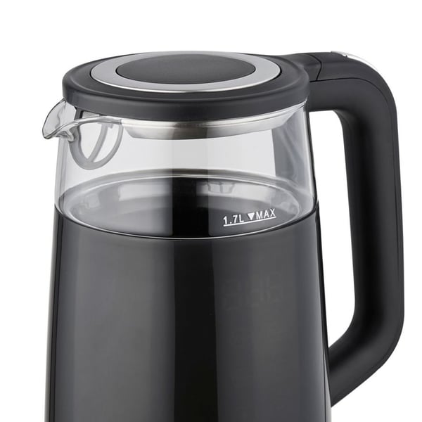 Pikkukuva 4 / 9: ELDOM C530 NEVO vedenkeitin 1,7 L 2200 W Musta, Läpinäkyvä