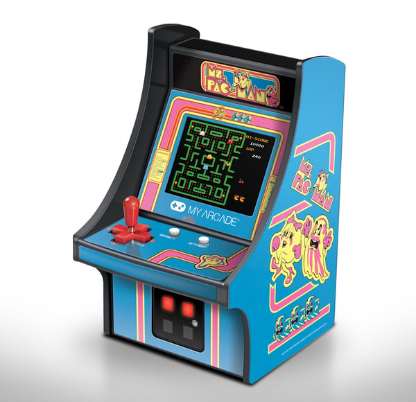 Miniatyrbillede 2 af 8: My Arcade Ms. PAC-MAN Micro Player