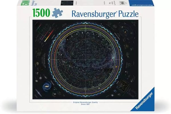 Miniatyrbillede 1 af 2: Ravensburger 12000703 Puslespil 1500 stk Andet