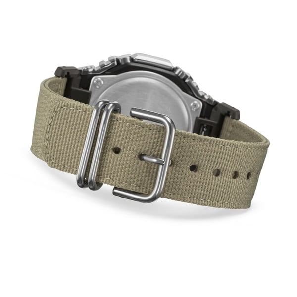 Miniatyrbillede 4 af 12: Casio Standard GM-2100C-5A ur Armbåndsur Hanstik Kvarts Rustfrit stål, Grøn Sort, Grå