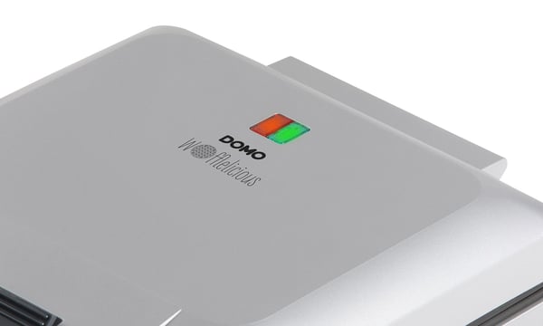 Domo DO9251W 4 vaffel/vafler 1600 W Grå