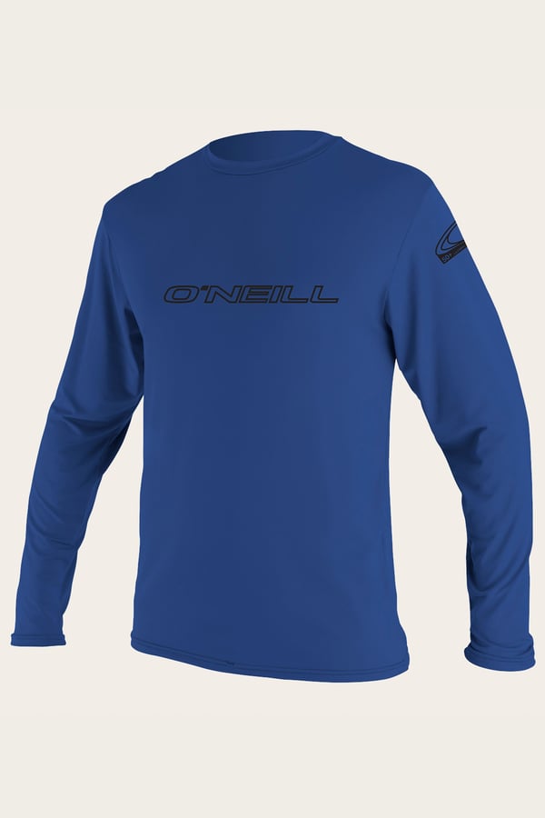 Miniatyrbillede 1 af 3: O'Neill Basic Skins T-shirt Rund halsudskæring Langærmet Polyester, Elastan