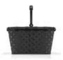 Reisenthel carrybag Musta Ostoskori