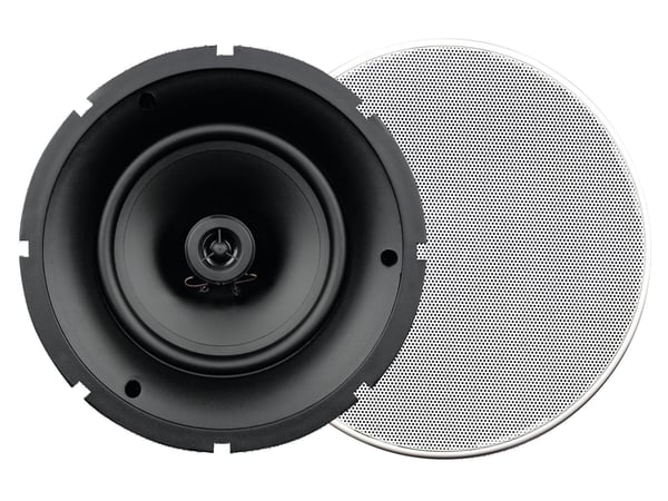 Omnitronic 80710247 högtalare 2-vägs Vit Kabel 30 W