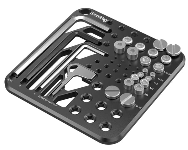 Miniatyrbillede 1 af 5: SmallRig MD3184 taske til opbevaring af værktøj Sort Aluminium, Rustfrit stål