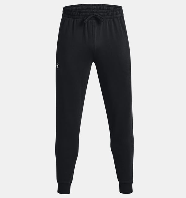 Under Armour UA Rival Fleece Mies Musta Puuvilla, Polyesteri