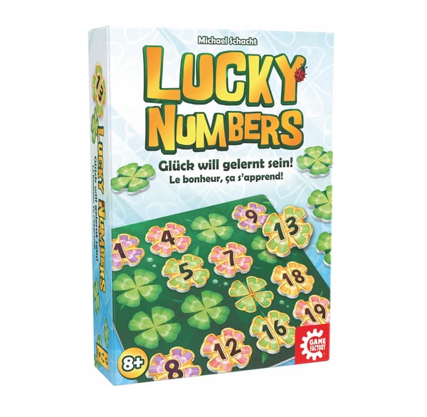 Miniatyrbillede 1 af 6: Game Factory Lucky Numbers 20 min. Brætspil Taktisk