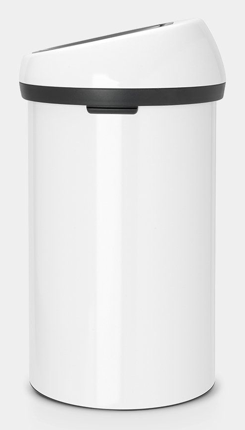 Miniatyrbillede 2 af 2: Brabantia 108686 affaldskurv Rund Stål Hvid