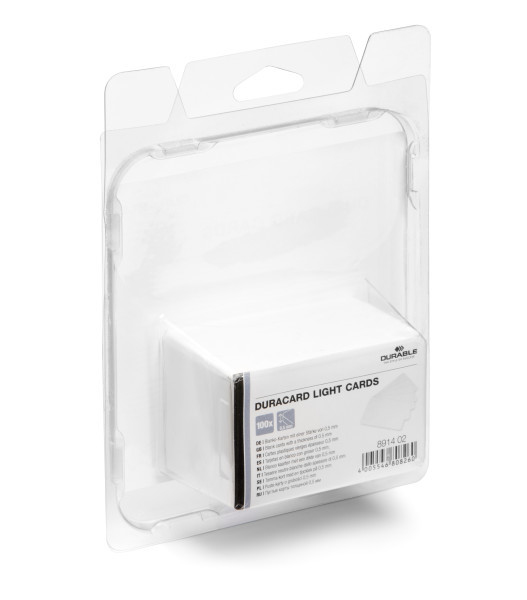 Durable 891402 blankt plastikkort