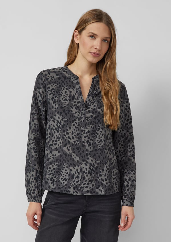 s.Oliver 2173078.98A2.38 skjorte & top Bluse Langærmet Viskose