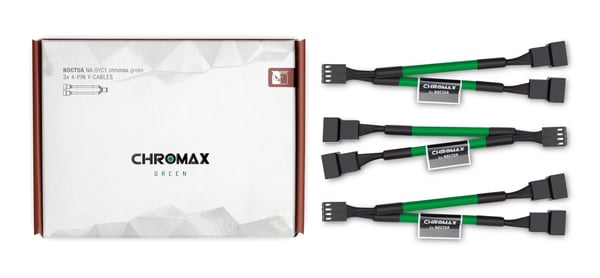 Noctua NA-SYC1 CHROMAX.GREEN Kabelforlængelse