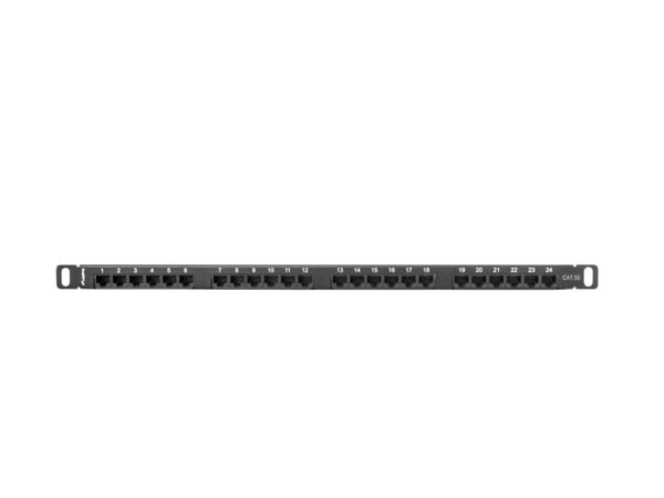 Miniatyrbild 5 av 5: Lanberg PPU5-0024-B patchpaneler 0.5U