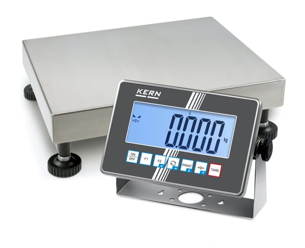 KERN & SOHN IoT-Line Plattformwaage LCD 60 kg Rostfritt stål