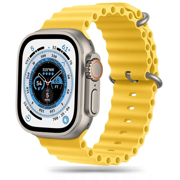 Miniatyrbild 1 av 2: ICONBAND PRO APPLE WATCH 4 / 5 / 6 / 7 / 8 / SE / ULTRA (42 / 44 / 45 / 49 MM) GUL
