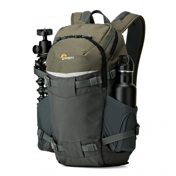 Miniatyrbillede 6 af 14: Lowepro Flipside Trek BP 250 AW Rygsæktaske Grøn, Grå