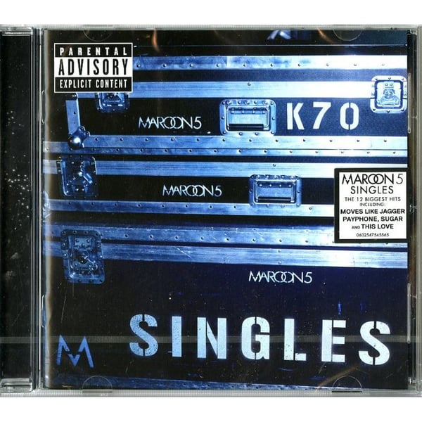 Miniatyrbillede 1 af 2: Universal Music Maroon 5 - Singles, CD Pop