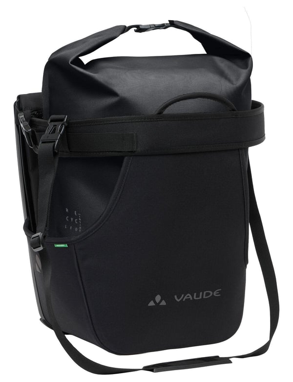 Pikkukuva 1 / 11: VAUDE Urban Cargo Taka Polkupyörälaukku 25 L Muovi, Polyesteri, Polyuretaani Musta