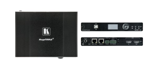 Miniatyrbillede 2 af 2: Kramer Electronics KDS-EN7 AV sender Sort