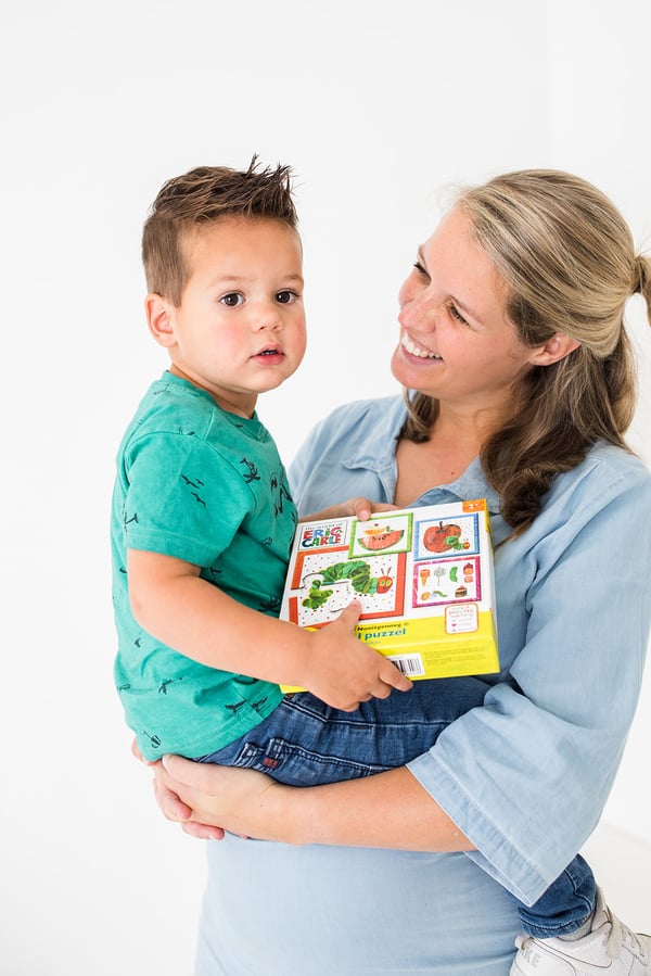 Pikkukuva 4 / 6: The Very Hungry Caterpillar 4-1 puzzel Kuviopalapeli 4 kpl Taide