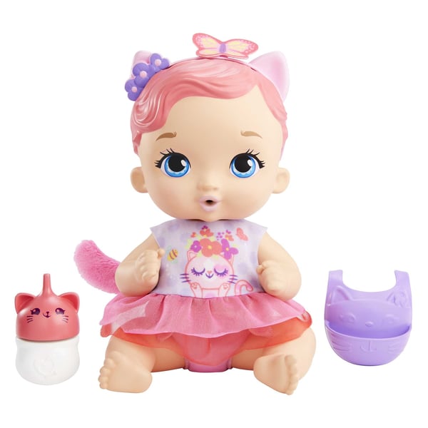 My Garden Baby FEED & CHANGE Baby Kitten Doll