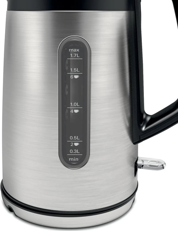 Miniatyrbillede 9 af 17: Bosch TWK4P440 elkedel 1,7 L 2400 W Sort, Rustfrit stål