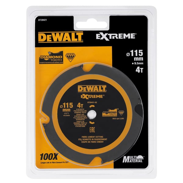 Miniatyrbillede 3 af 6: DeWALT DT20421-QZ rundsavklinge 1 stk