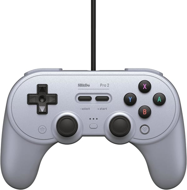 8Bitdo Pro 2 Grå USB Gamepad Analog/digital Android, Nintendo Switch, Nintendo Switch Lite, PC, Tablet PC