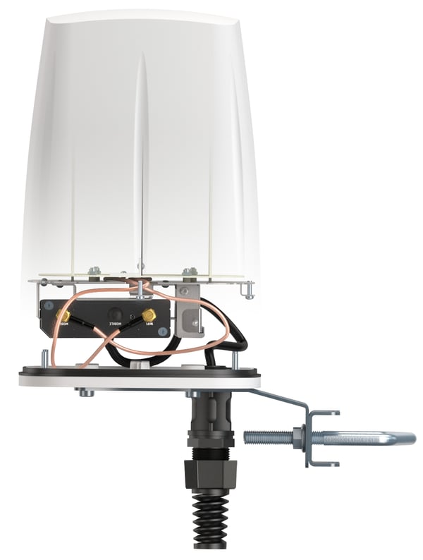 Miniatyrbillede 8 af 9: QuWireless QuSpot antenne Omniretningsbestemt antenne PoE/LAN 4 dBi