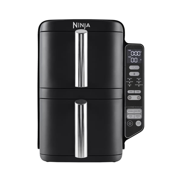 Ninja SL300EU frituregryde Dobbelt 7,6 L Enkeltstående 2470 W Lavfedt steger Sort