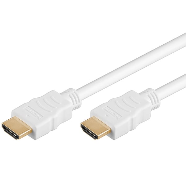 Pikkukuva 1 / 2: PremiumCord kphdme2w HDMI-kaapeli 2 m HDMI-tyyppi A (vakio) Valkoinen