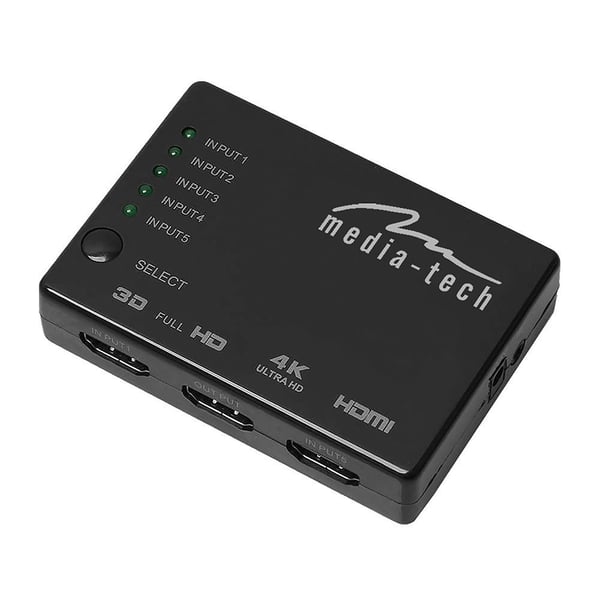 Media-Tech MT5207 bild-switchar HDMI Media-Tech MT5207 bild-switchar HDMI
