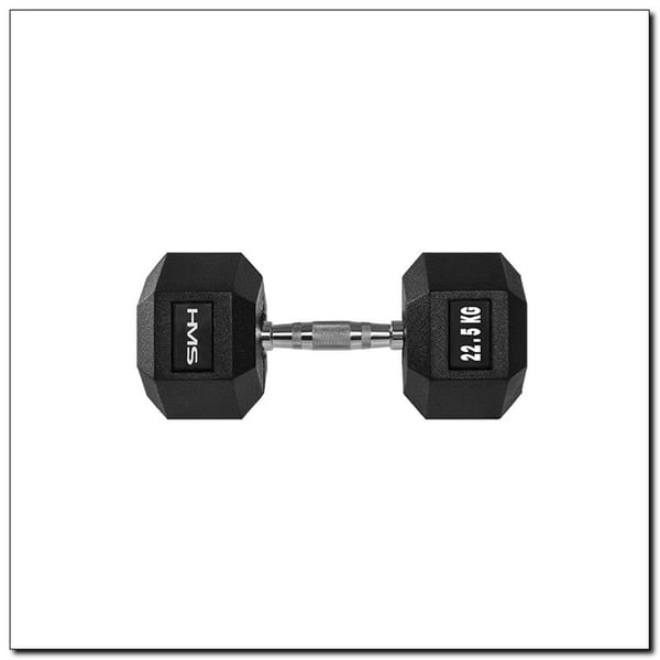 HMS Fitness HEX PRO 22.5 Håndvægt med fast vægt 22,5 kg 1 stk