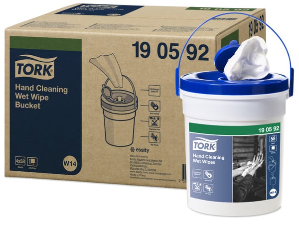 Tork 190592 engångsvåtservett för personligt bruk 1 styck Unisex 58 ark