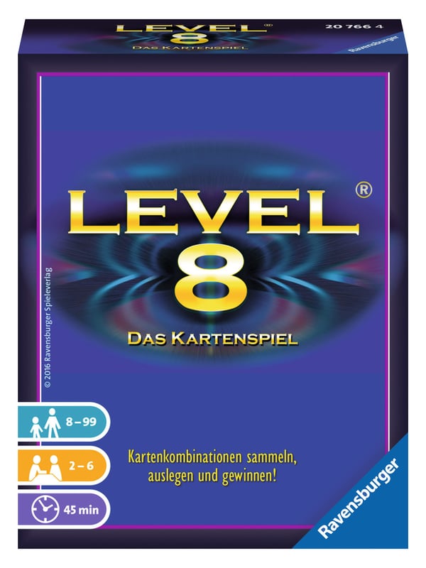 Ravensburger Level 8, Kartenspiel Kortspel Samlarspel