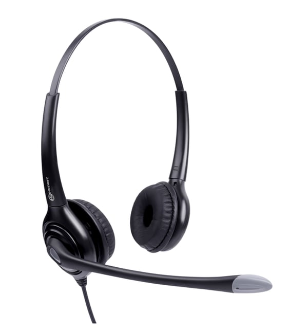 Geemarc Telecom CLA3 A-USB Headset Ledningsført Sort