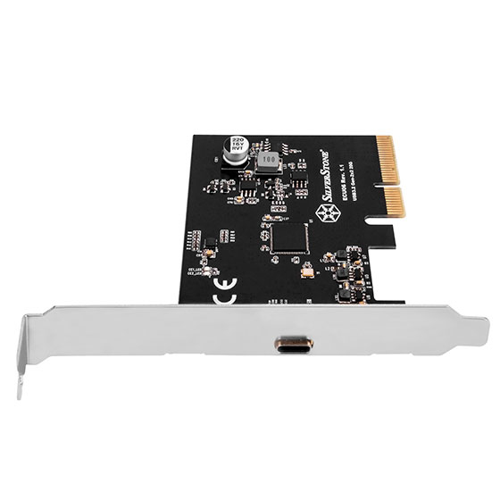 Silverstone ECU06 nätverkskort/adapters Intern USB 3.2 Gen 2 (3.1 Gen 2)