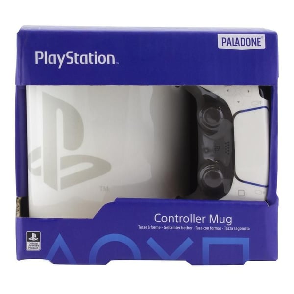 Miniatyrbillede 6 af 7: Paladone Playstation Shaped Mug PS5 kop Hvid Universel 1 stk