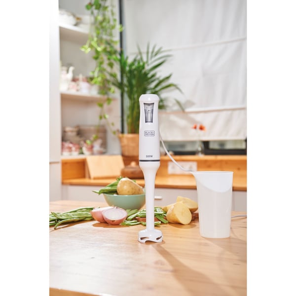 Black & Decker BXHB500E tehosekoitin Upotettava sekoitin Valkoinen