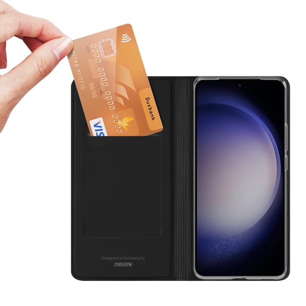 nevox Vario Series mobiltelefonfodral 16,8 cm (6.6") Folio Svart