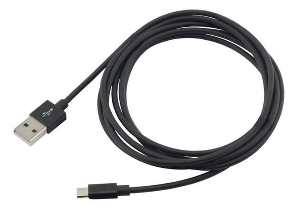 Miniatyrbillede 2 af 4: Ansmann 1700-0077 USB-kabel USB 2.0 0,2 m USB A Micro-USB B 0,48 Gbit/sek. Sort