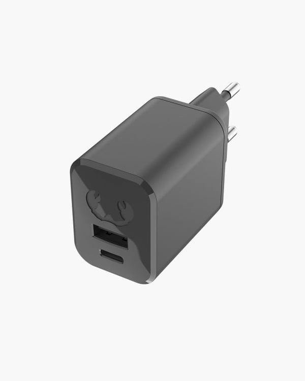 Miniatyrbillede 1 af 3: Fresh 'n Rebel 2WC45SG oplader til mobil enhed Smartphone, Tablet Grå Vekselstrøm Hurtig opladning Indendørs