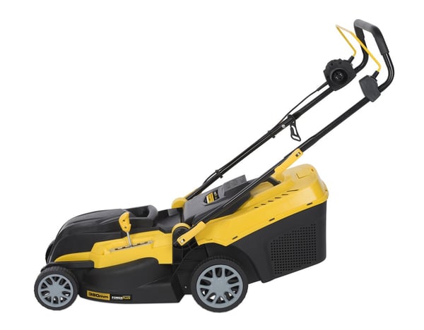 Miniatyrbild 5 av 7: Powerplus POWXG6251 gräsklippare Handgräsklippare AC Svart, Gul